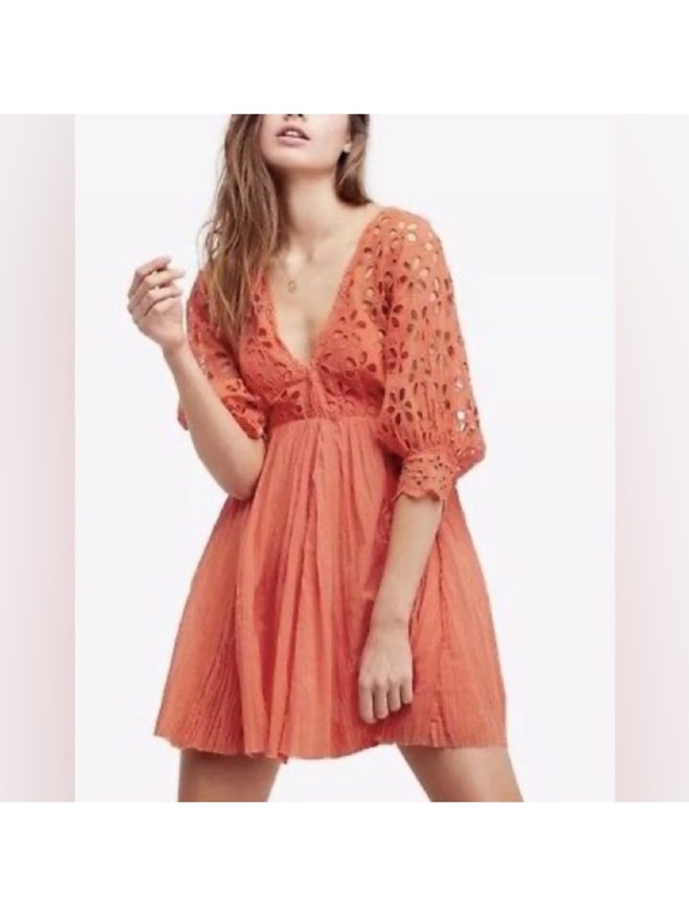 Free People Bella note mini Dress